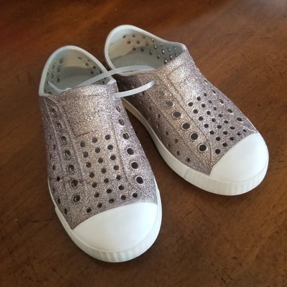 native glitter shoes